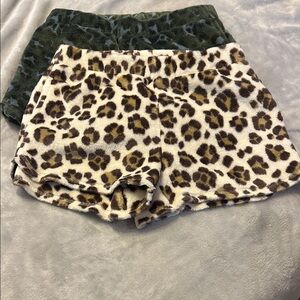 Aerie Cozy Sleep Shorts. Bundle of Two.